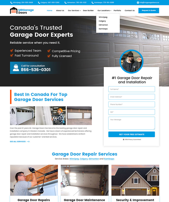 Garage Door Repair and Installation Company